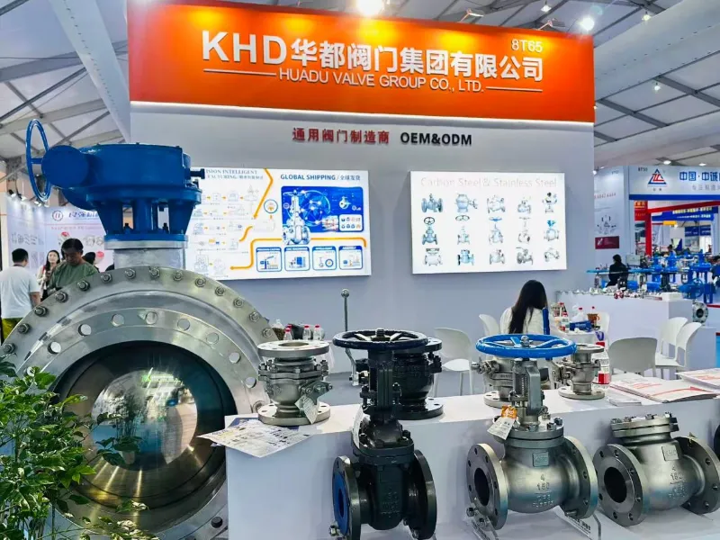 Feira Internacional da Cadeia da Indústria de Válvulas de Zhejiang 2026 foi concluída com sucesso - Obrigado por visitar o Huadu Valve Group (KHD) no estande 8T65