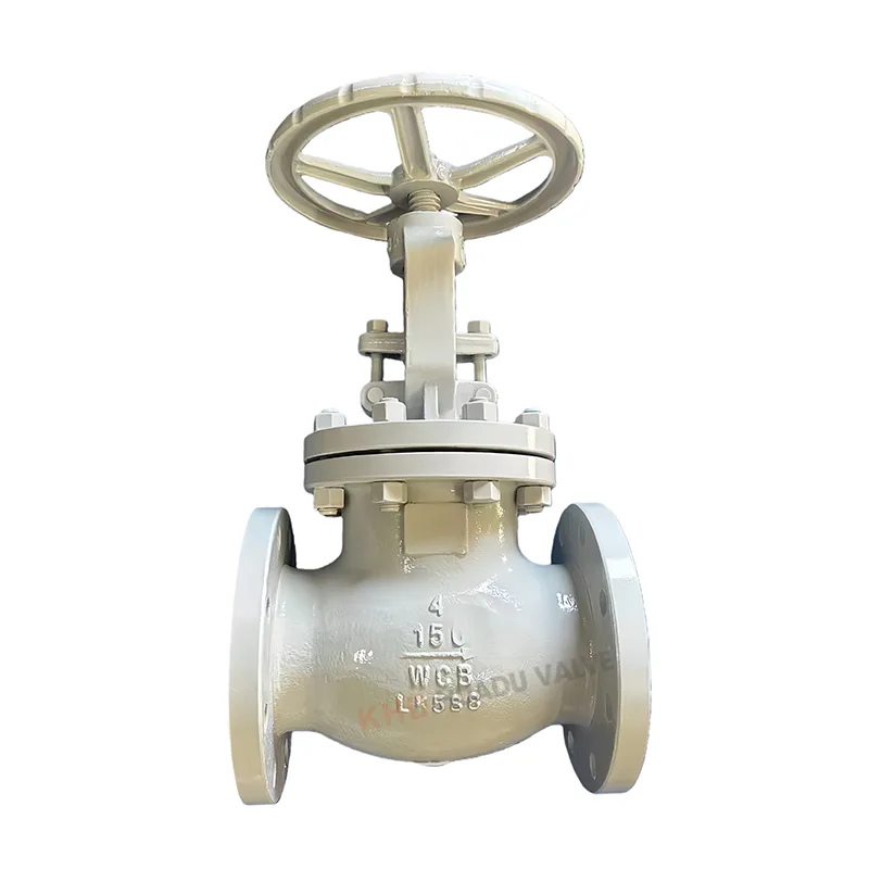 Válvula globo com flange WCB